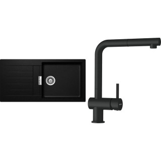 Set Schock S2-2 (dřez Signus D-100L Magma + baterie Epos.120 Magma)