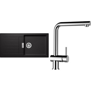 Set Schock S2-12 (dřez Signus D-100L Stone + baterie Epos Chrom)