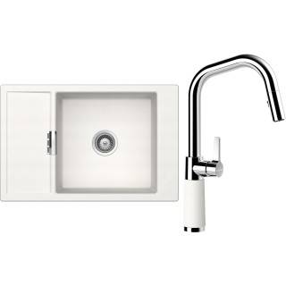 Set Schock S4-9 (dřez Mono D-100XS Polaris + baterie SC-530.120 Polaris)