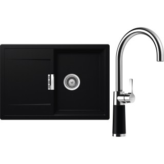 Set Schock S5-6 (dřez Mono D-100S Puro + baterie SC-520 Puro)