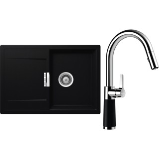 Set Schock S5-7 (dřez Mono D-100S Puro + baterie SC-520.120 Puro)