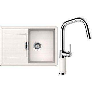 Set Schock S5-9 (dřez Mono D-100S Polaris + baterie SC-530.120 Polaris)