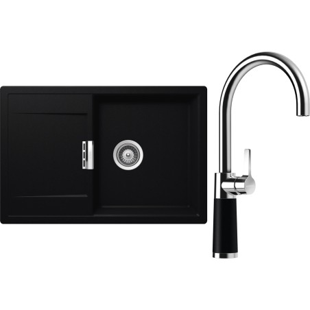 Set Schock S6-6 (dřez Mono D-100 Puro + baterie SC-520 Puro)