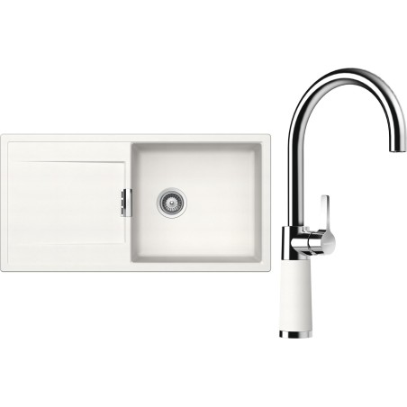 Set Schock S8-6 (dřez Mono D-100L Polaris + baterie SC-520 Polaris)