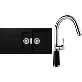 Set Schock S3-7 (dřez Signus D-150 Puro + baterie SC-520.120 Puro)