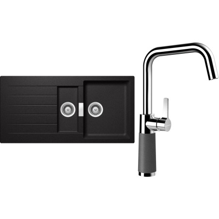 Set Schock S3-8 (dřez Signus D-150 Stone + baterie SC-530 Stone)