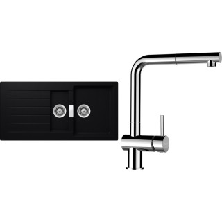 Set Schock S3-13 (dřez Signus D-150 Puro + baterie Epos.120 Chrom)