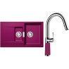 Set Schock S7-7 (dřez Mono D-150 Berry + baterie SC-520.120 Berry)