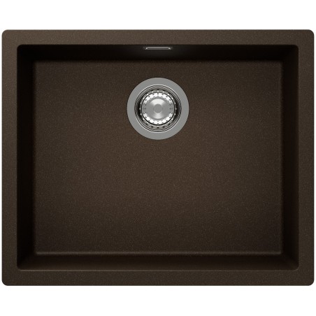 Kuchyňský dřez Schock Kaia N-100L Bronze, montáž do roviny