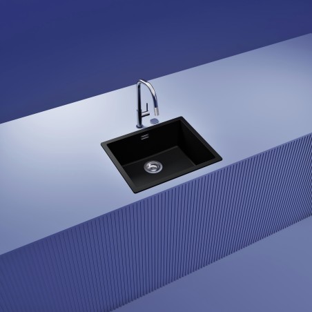 Kuchyňský dřez Schock Kaia N-100L Puro, montáž do roviny