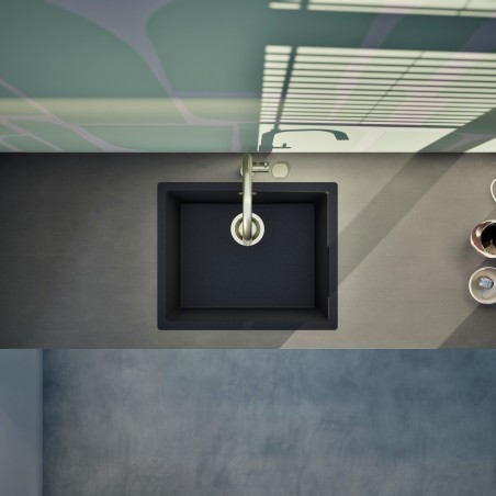 Kuchyňský dřez Schock Kaia N-100L Puro, spodní montáž