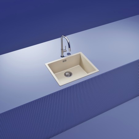 Kuchyňský dřez Schock Kaia N-100L Stone, horní montáž