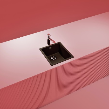 Kuchyňský dřez Schock Kaia N-100S Bronze, montáž do roviny