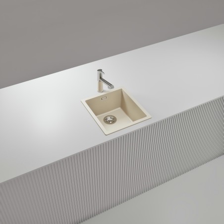 Kuchyňský dřez Schock Kaia N-100S Stone, montáž do roviny