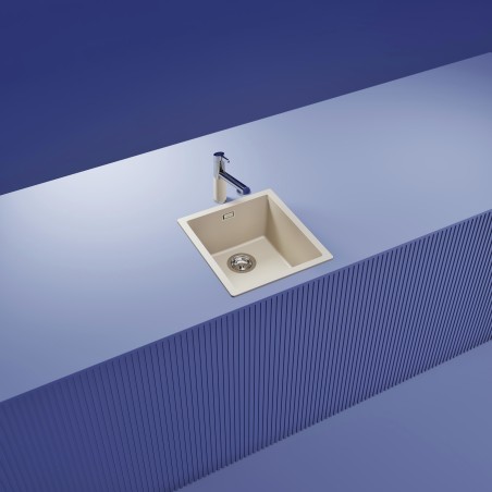 Kuchyňský dřez Schock Kaia N-100S Stone, montáž do roviny