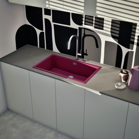 Kuchyňský dřez Schock Kaia N-100XL Berry, spodní montáž