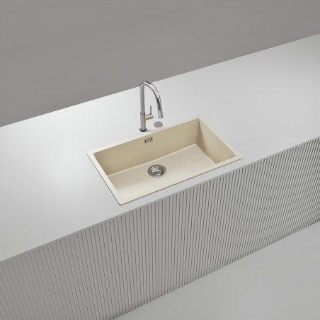 Kuchyňský dřez Schock Kaia N-100XL Magnolia, spodní montáž