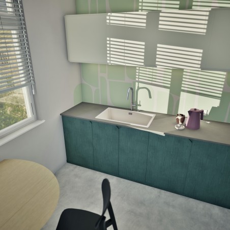 Kuchyňský dřez Schock Kaia N-100XL Silverstone, montáž do roviny