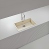 Kuchyňský dřez Schock Kaia N-100XL Stone, montáž do roviny