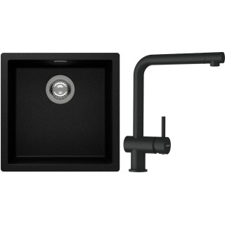 Set Schock S13-1 (dřez Kaia N-100 Magma + baterie Epos Magma)