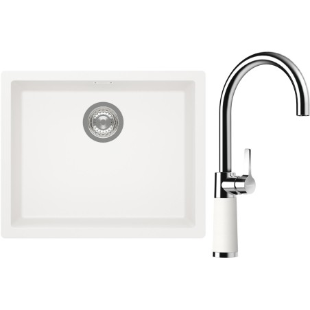 Set Schock S14-6 (dřez Kaia N-100L Polaris + baterie SC-520 Polaris)