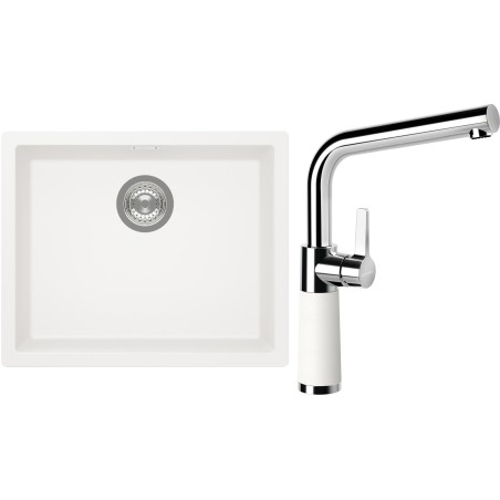 Set Schock S14-10 (dřez Kaia N-100L Polaris + baterie SC-540 Polaris)