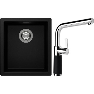 Set Schock S12-10 (dřez Kaia N-100S Puro + baterie SC-540 Puro)