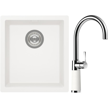 Set Schock S12-6 (dřez Kaia N-100S Polaris + baterie SC-520 Polaris)