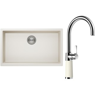 Set Schock S15-6 (dřez Kaia N-100XL Magnolia + baterie SC-520 Magnolia)