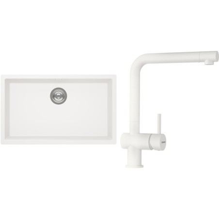 Set Schock S15-1 (dřez Kaia N-100XL Polaris + baterie Epos Polaris)