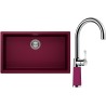 Set Schock S15-6 (dřez Kaia N-100XL Berry + baterie SC-520 Berry)