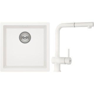 Set Schock S13-2 (dřez Kaia N-100 Polaris + baterie Epos.120 Polaris)