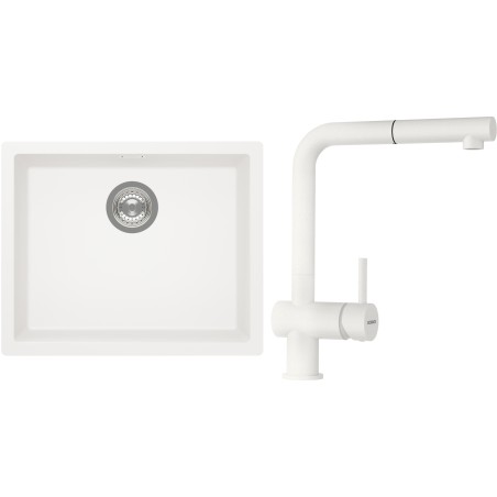 Set Schock S14-2 (dřez Kaia N-100L Polaris + baterie Epos.120 Polaris)