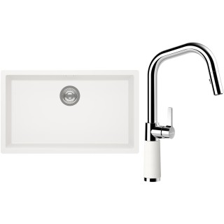 Set Schock S15-9 (dřez Kaia N-100XL Polaris + baterie SC-530.120 Polaris)