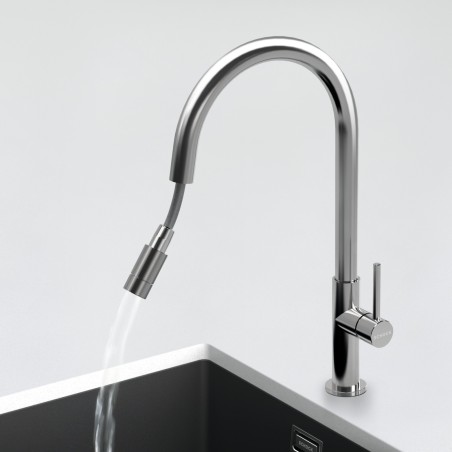 Kuchyňská baterie Schock Talia.120 White Gold