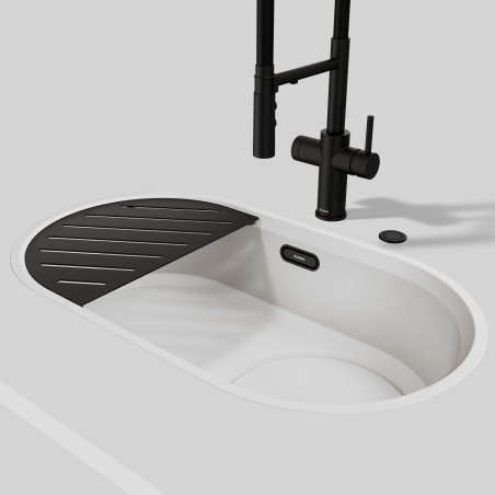 Ovládací knoflík excentru Blanco PushControl III Černá matná