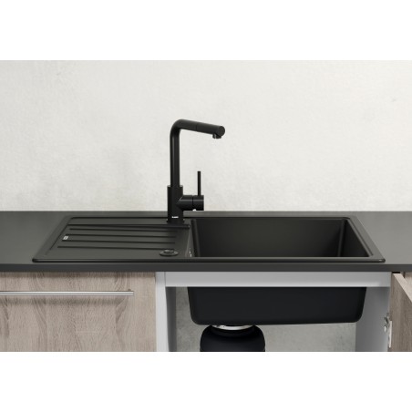 Kuchyňská baterie Blanco Mila ECO Černá matná