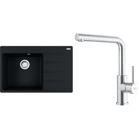 Set Franke G288O (dřez CNG 611-78 TL/2 Onyx + baterie FC 6985.501 SMART GLENDA Celonerez)