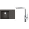 Set Franke G288ŠB (dřez CNG 611-78 TL/2 Šedá břidlice + baterie FC 6985.501 SMART GLENDA Celonerez)