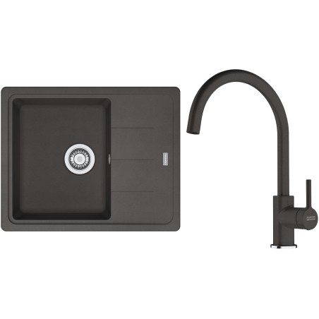 Set Franke G278ŠB (dřez BFG 611-62 Šedá břidlice + baterie FC 6018.088 LINA Šedá břidlice)