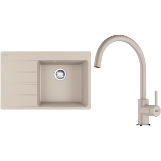 Set Franke G271SA (dřez CNG 611-78 TL/7 Sahara + baterie FC 6018.082 LINA Sahara)