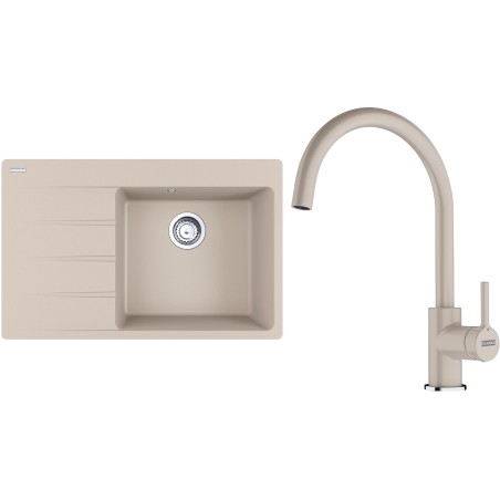 Set Franke G271SA (dřez CNG 611-78 TL/7 Sahara + baterie FC 6018.082 LINA Sahara)