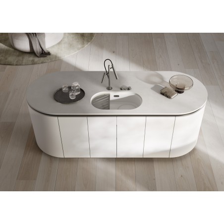 Kuchyňský dřez Blanco Oovalon 700-U Cloud White