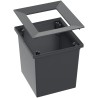Odpadkový koš Blanco Select II Big 60/3, 1x 35 l + 2x 6 l