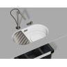 Kuchynská batéria Blanco Luneoo-S Satin Dark Steel