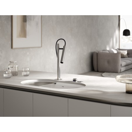 Kuchynská batéria Blanco Luneoo-S Satin Platinum