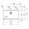 Kuchynský drez Franke Box BXX PRO 210/610-70 TL Nerez