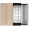 Kuchynský drez Franke Kubus 2 KNG PRO 110-52 Biela-led