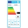 Komínová digestoř Airforce Alpha 60 BK/X Černé sklo/nerez