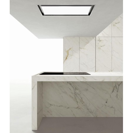 Stropní digestoř Airforce GABRIELLE FL EASY UP IX/A/100 Nerez/podsvícený LED panel